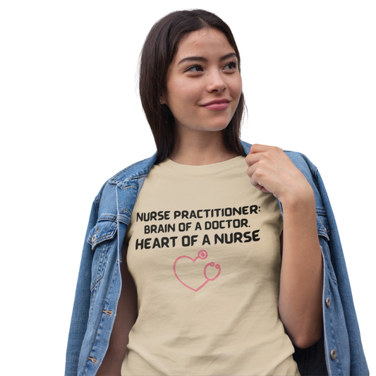 CREWNECK T SHIRT DESIGNED FOR NURSE PRACTITIONS