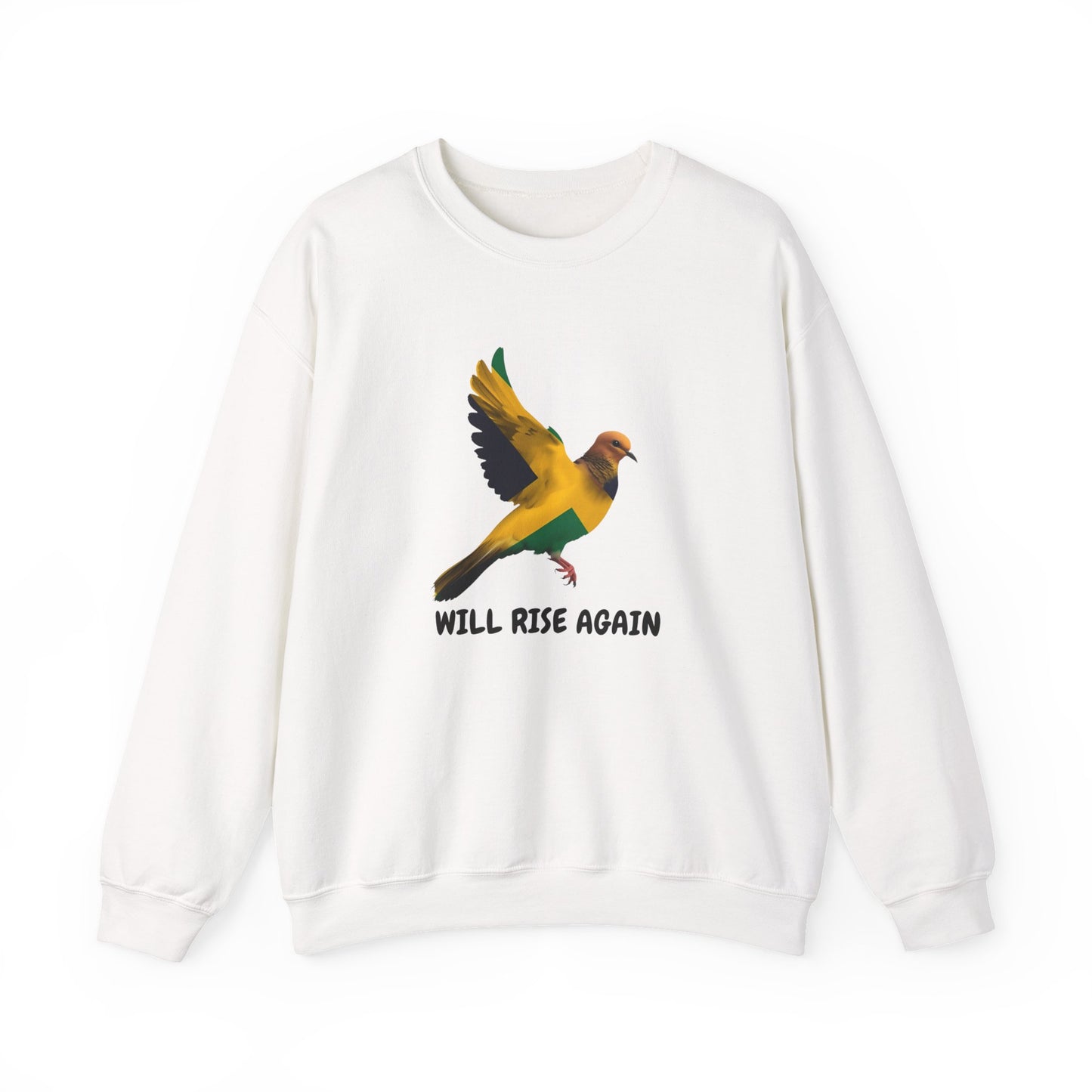 Will Rise Again Flying Bird Inspirational Pullover