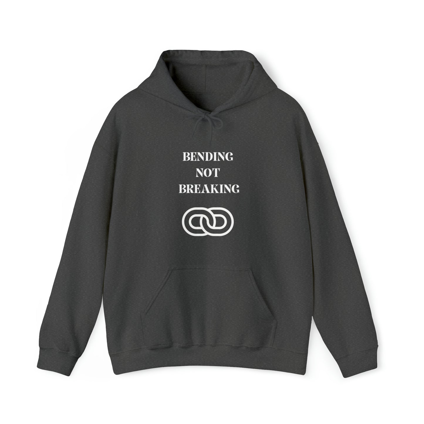 Bending not breaking  Heavy Blend Hooded Sweatshirt gift, hoodie gift to celebrate resilience. sweatshirt gift for friends