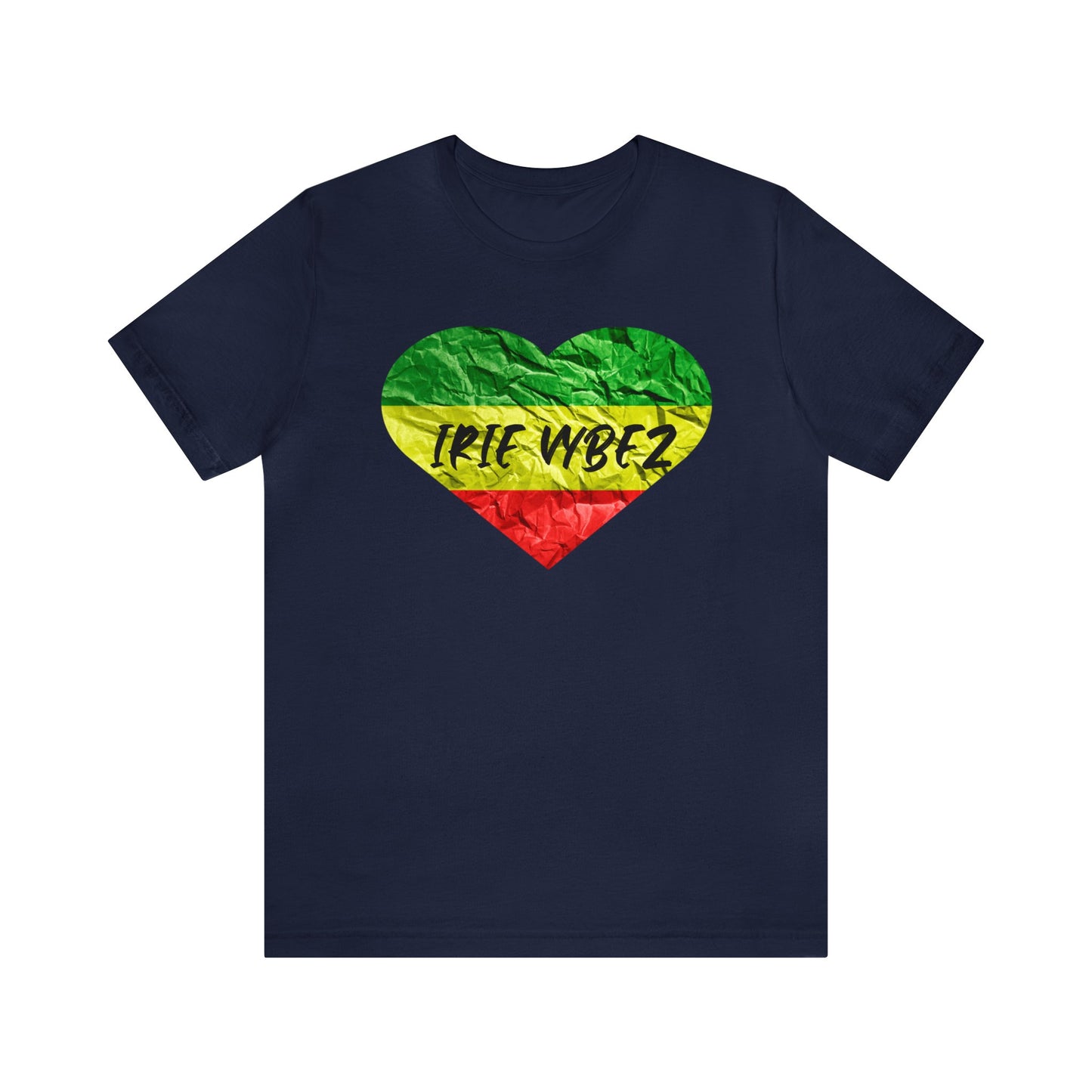 IRIE VYBEZ ROOTS COLOR CREWNECK T SHIRT