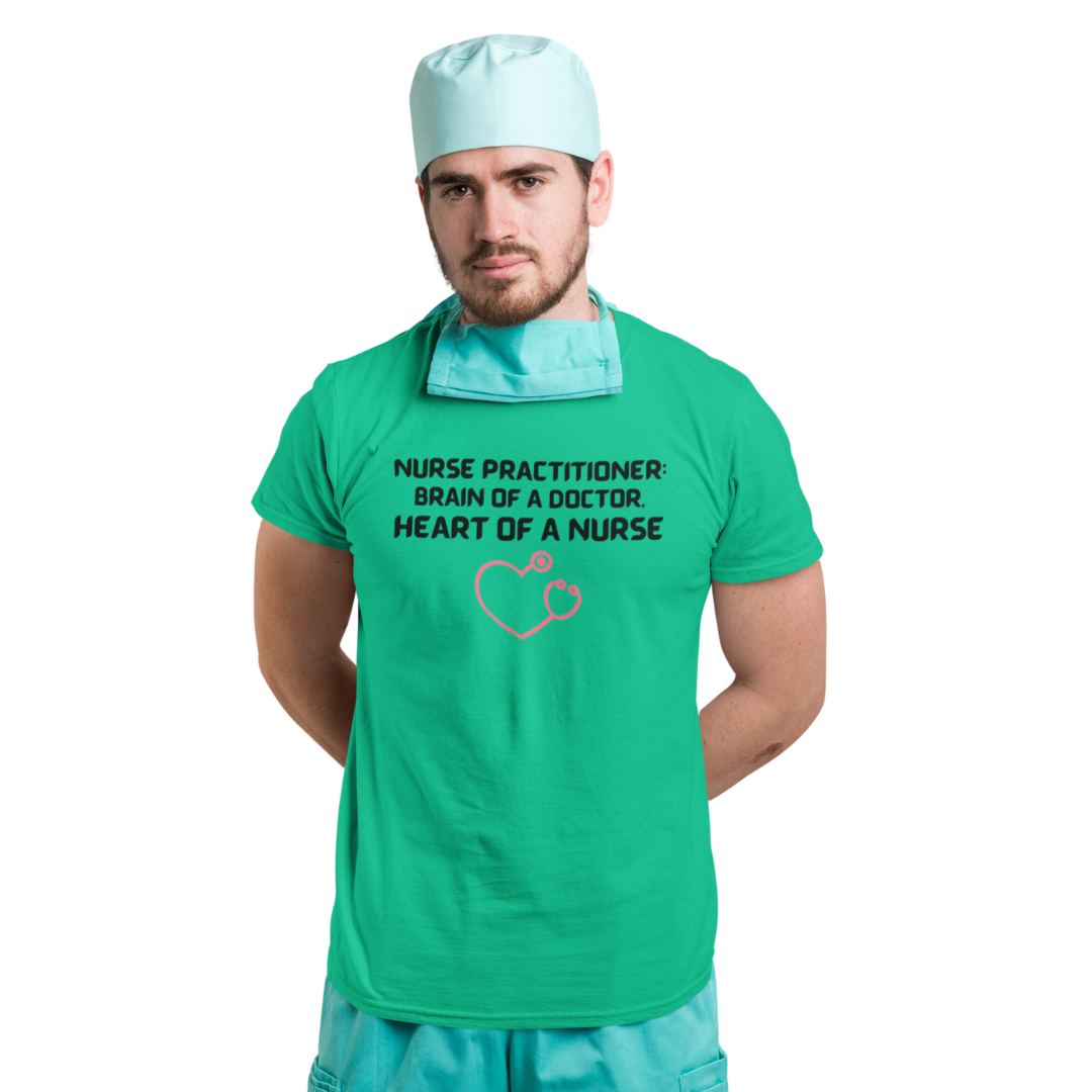 CREWNECK T SHIRT DESIGNED FOR NURSE PRACTITIONS