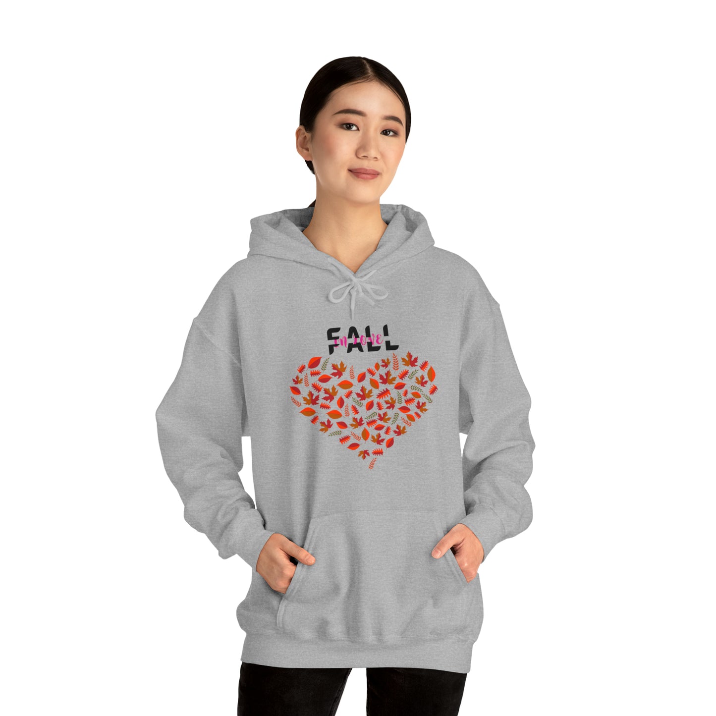 FALL IN LOVE FALL THEME UNISEX HOODIE GIFT