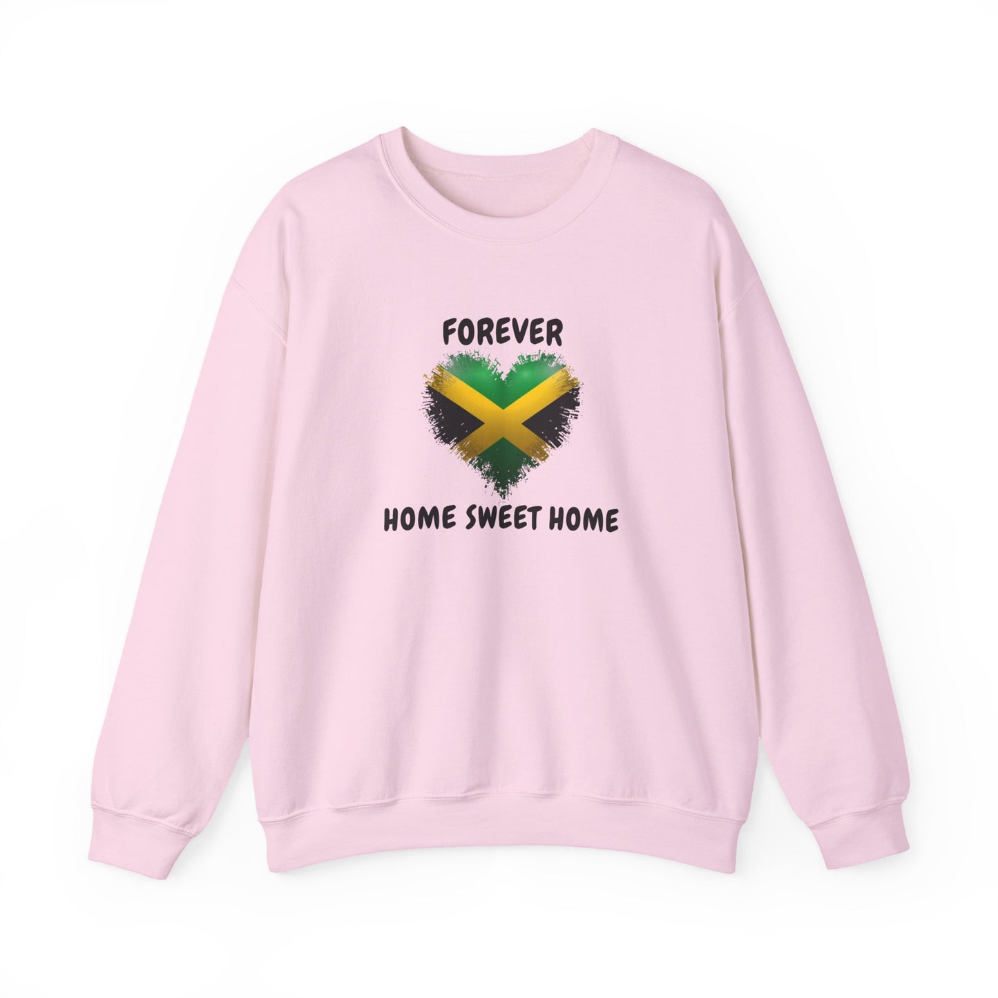Love Jamaica Heart Crewneck Sweatshirt