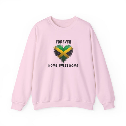 Love Jamaica Heart Crewneck Sweatshirt