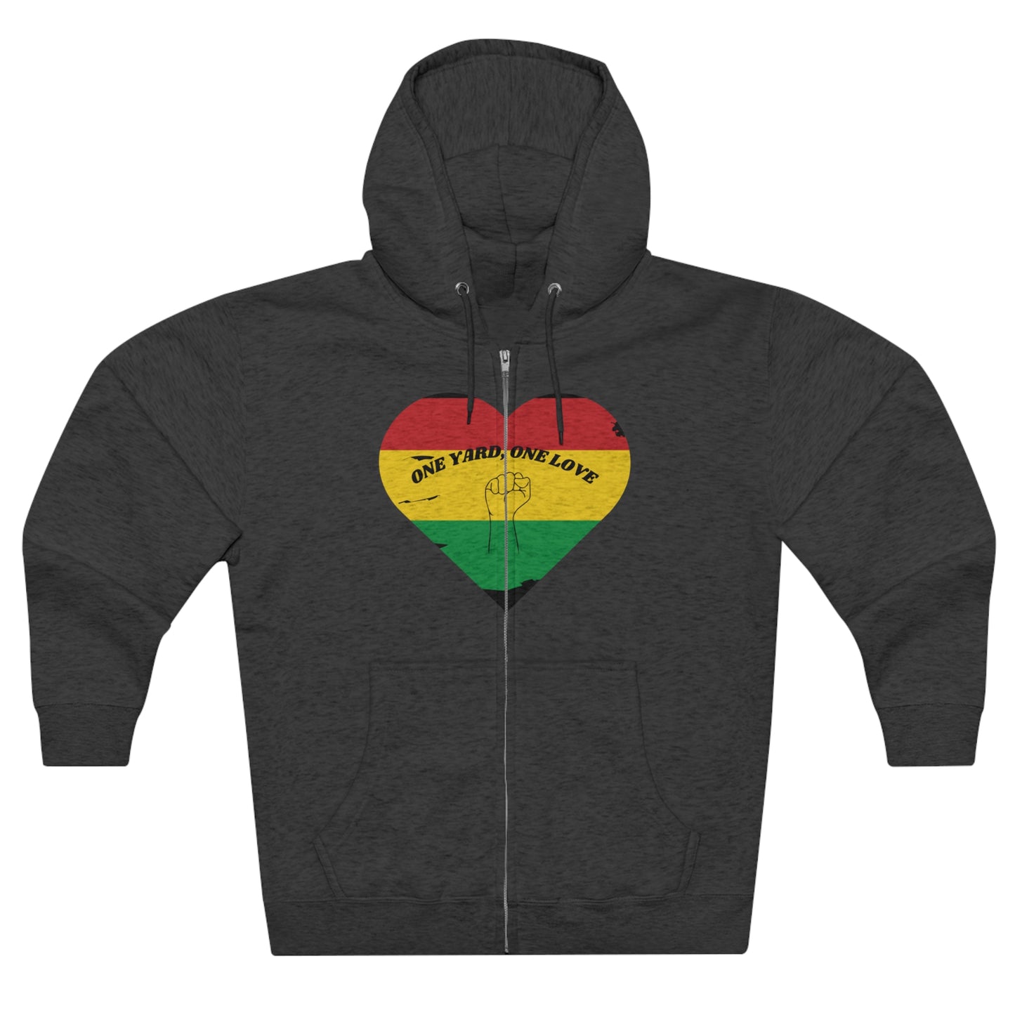 ONE LOVE POWER ZIP UP HOODIE GIFT