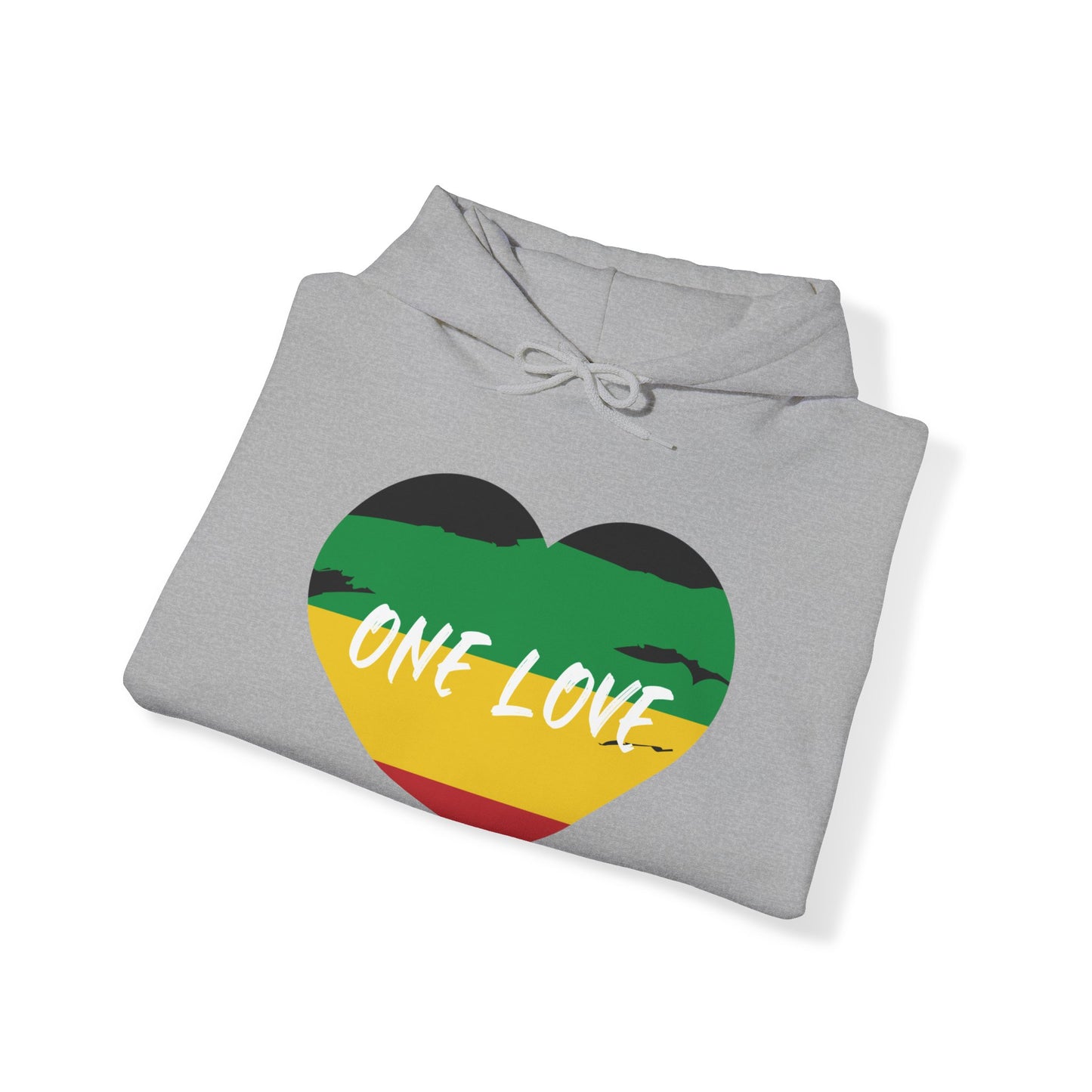 ONE LOVE HOODED SWEATSHIRT FRIEND GIFT