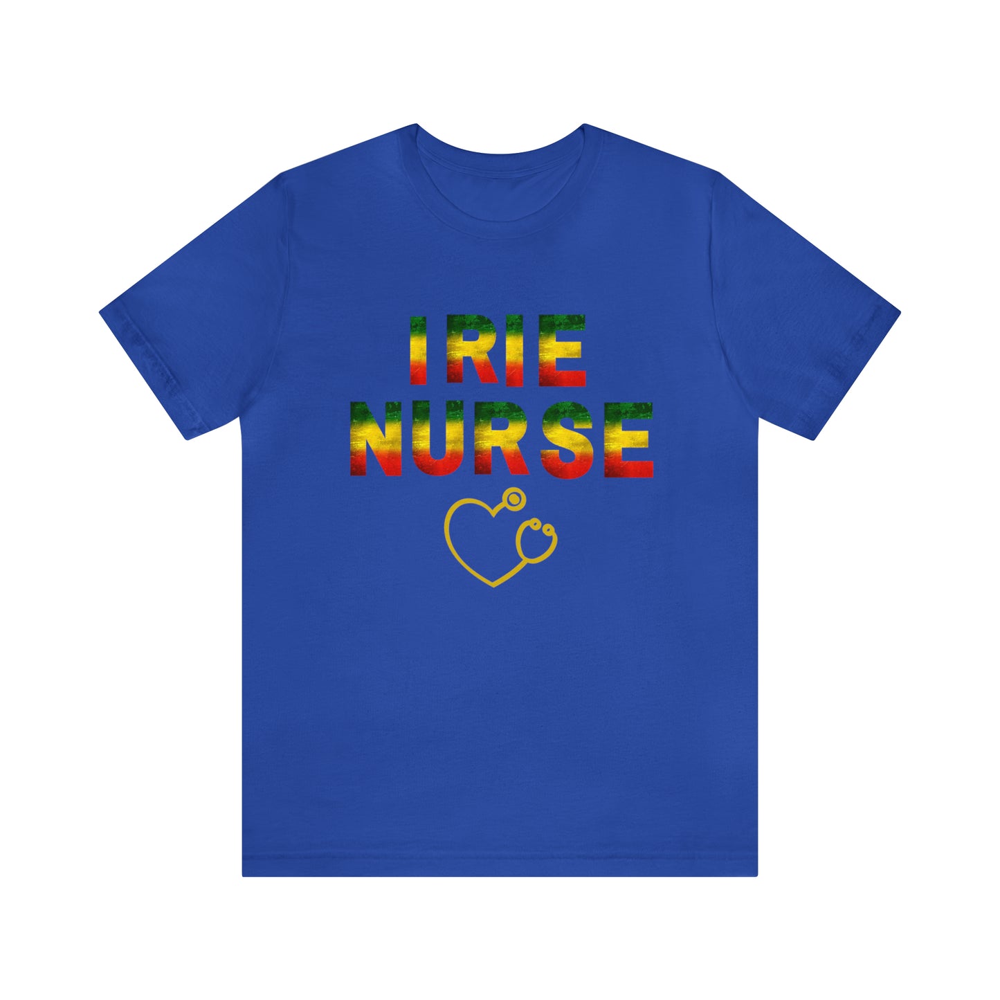 UNISEX SHORT SLEEVE IRIE NURSE T SHIRT GIFT