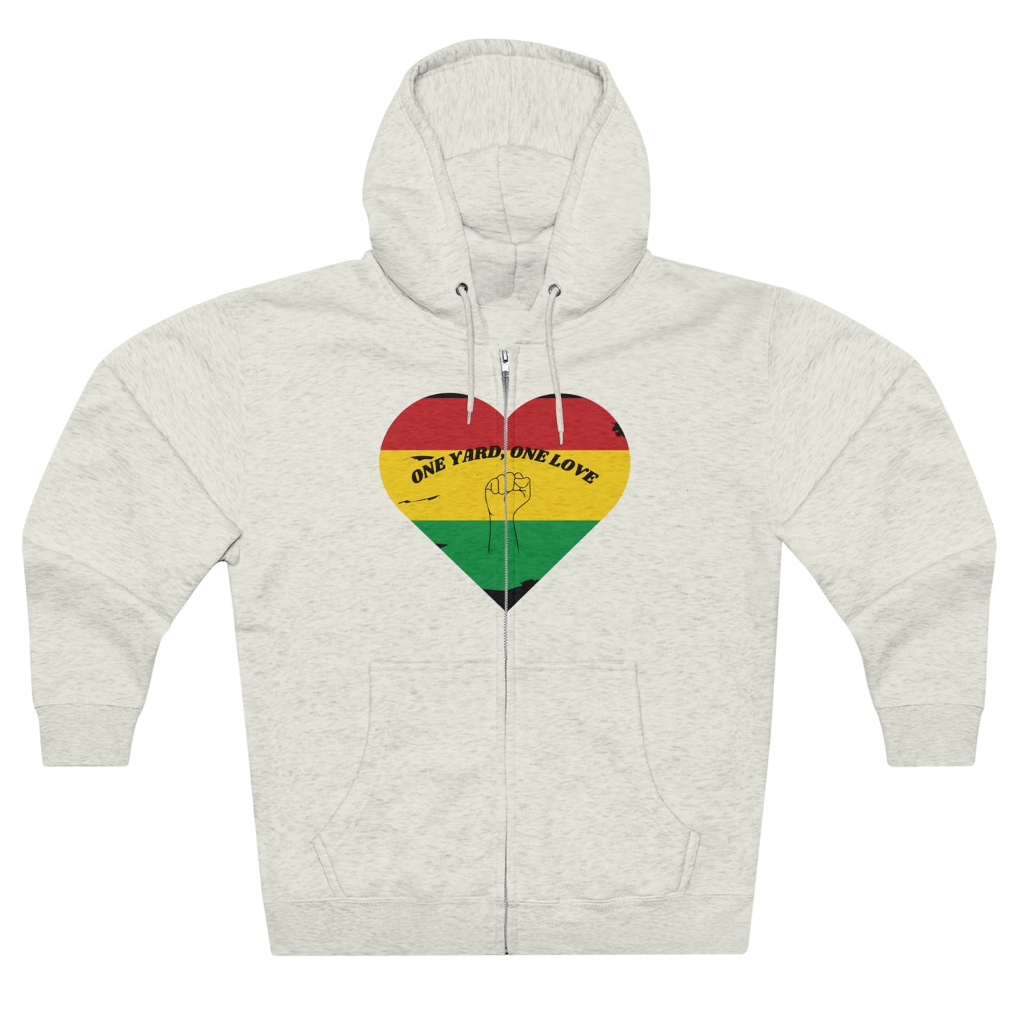 ONE LOVE POWER ZIP UP HOODIE GIFT