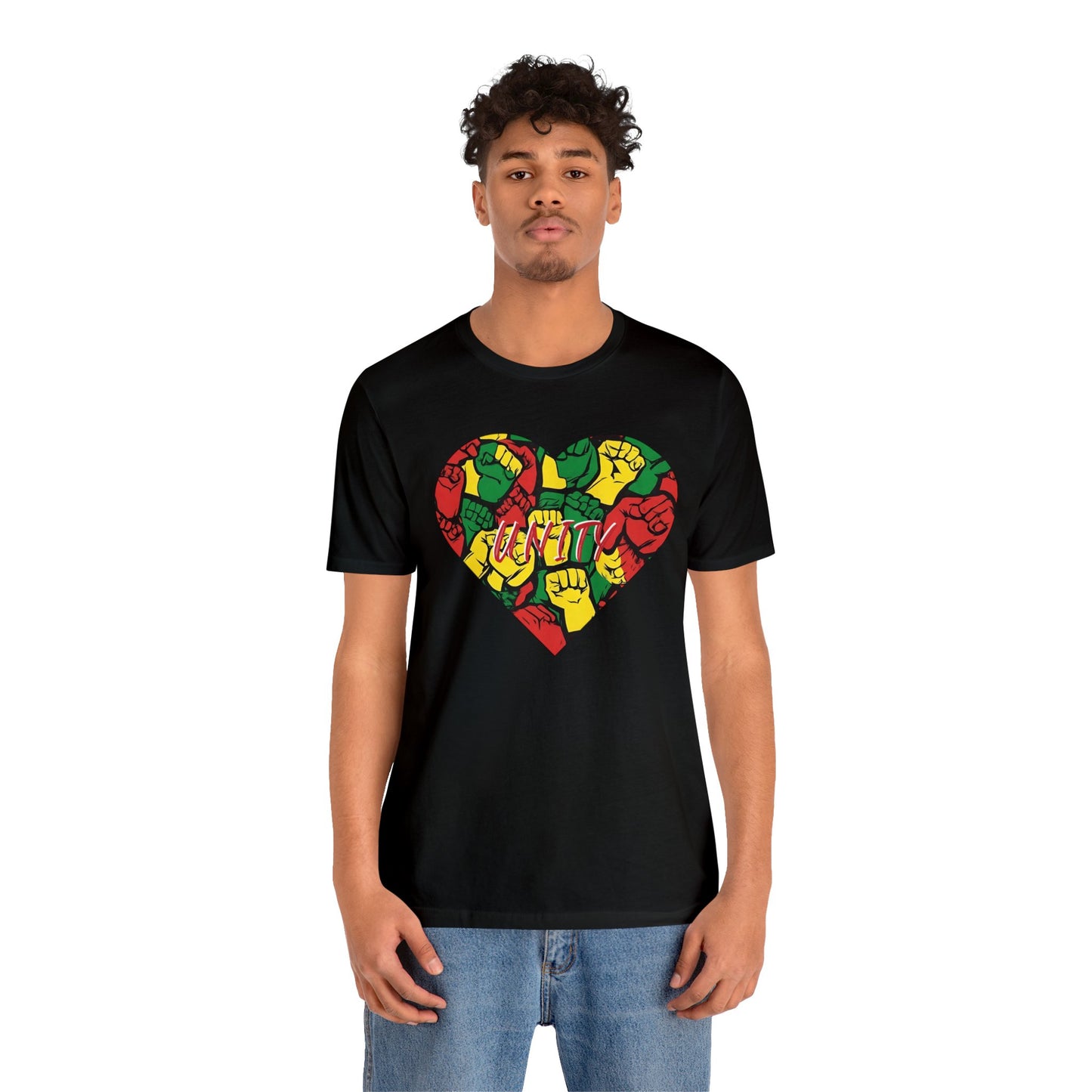 UNITY AND POWER REGGAE VYBE SHORT SLEEVE T SHIRT