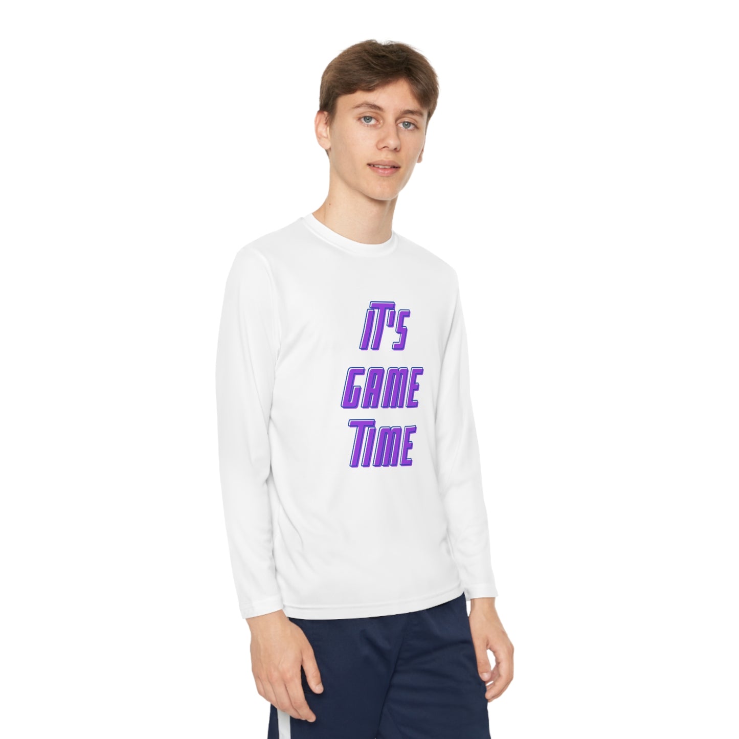 YOUTH GAME ON LONG SLEEVE TEE SHIRT