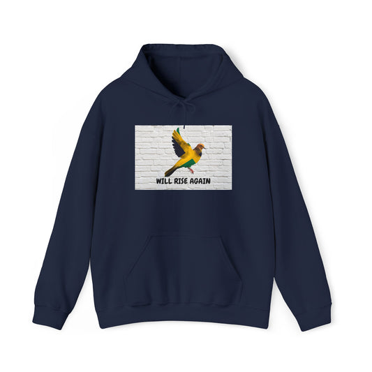 Will Rise Again Bird Graphic  Bird Pullover A
