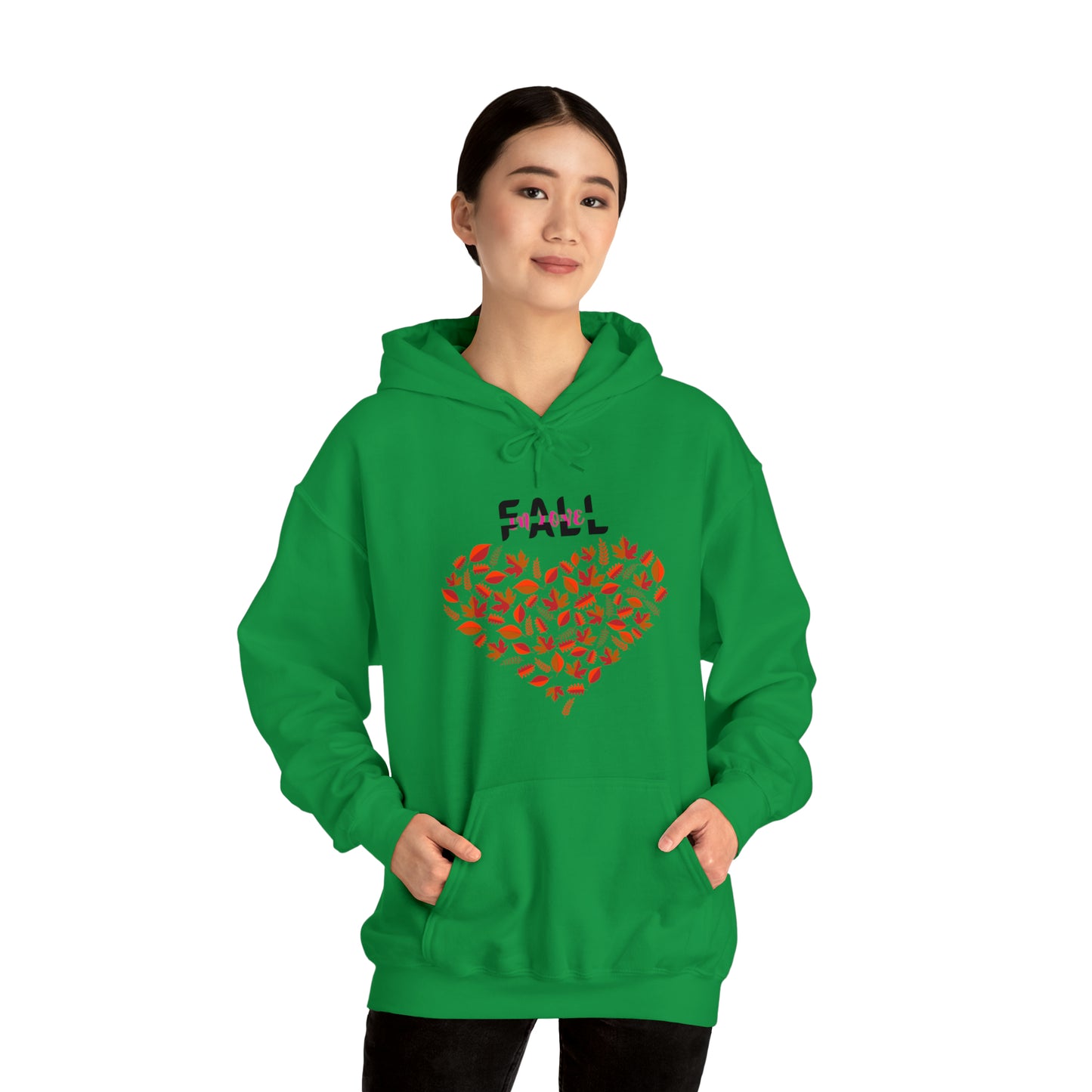 FALL IN LOVE FALL THEME UNISEX HOODIE GIFT