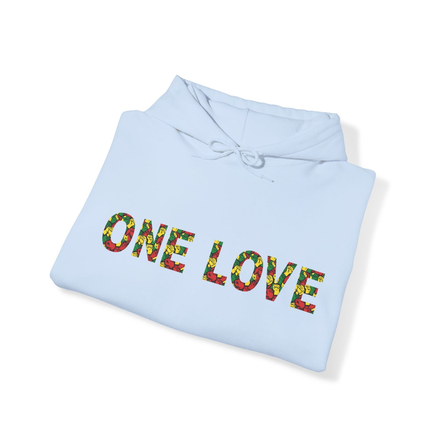 ONE LOVE ROOTS COLOR STATEMENT HOODIE