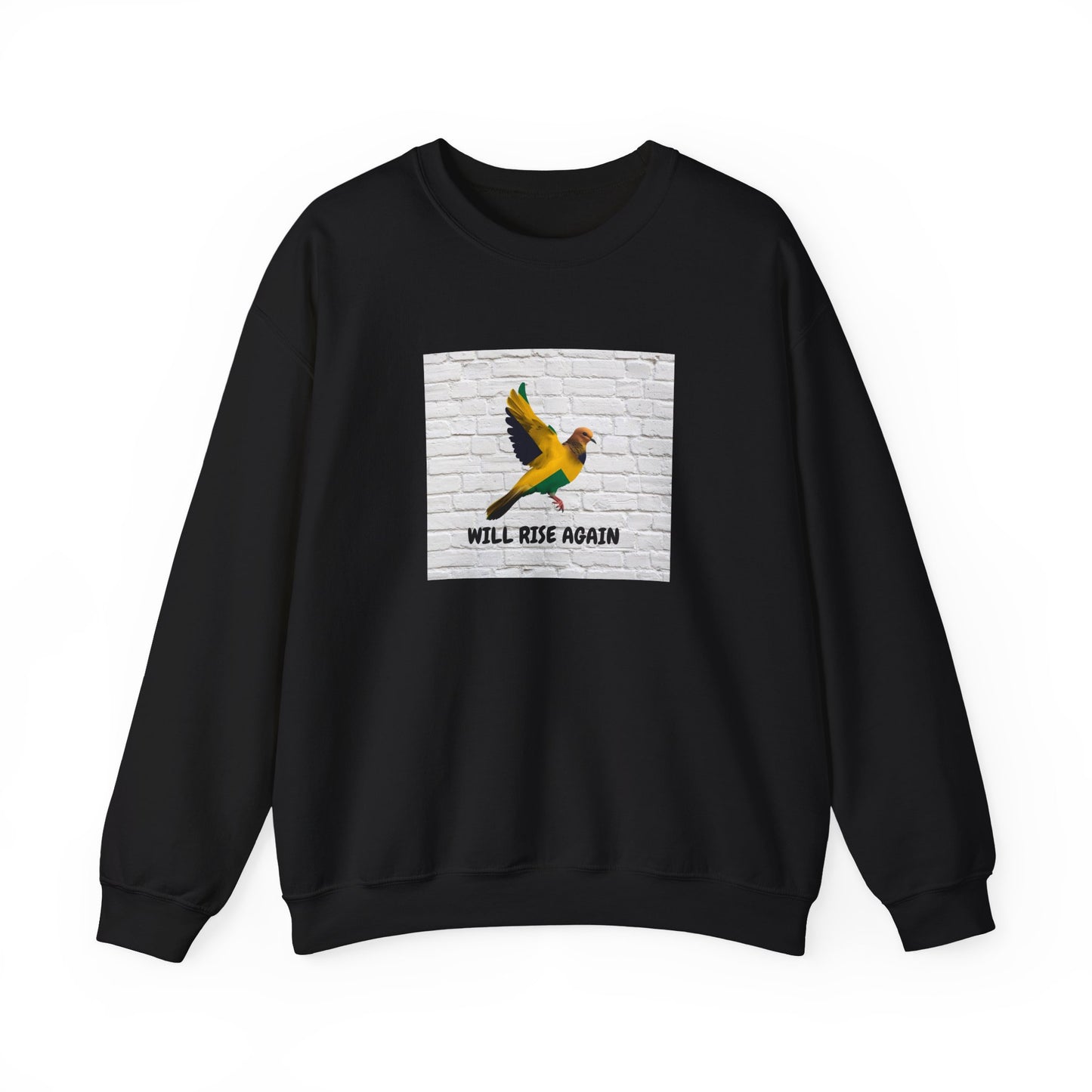Will Rise Again Help Jamaica  Crewneck Sweatshirt