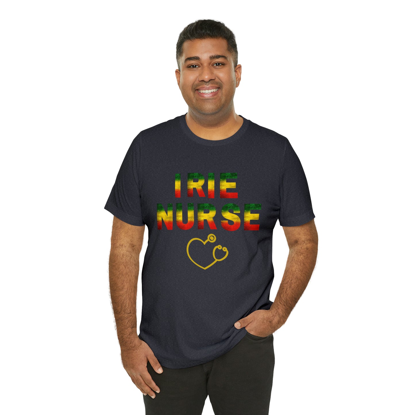 UNISEX SHORT SLEEVE IRIE NURSE T SHIRT GIFT