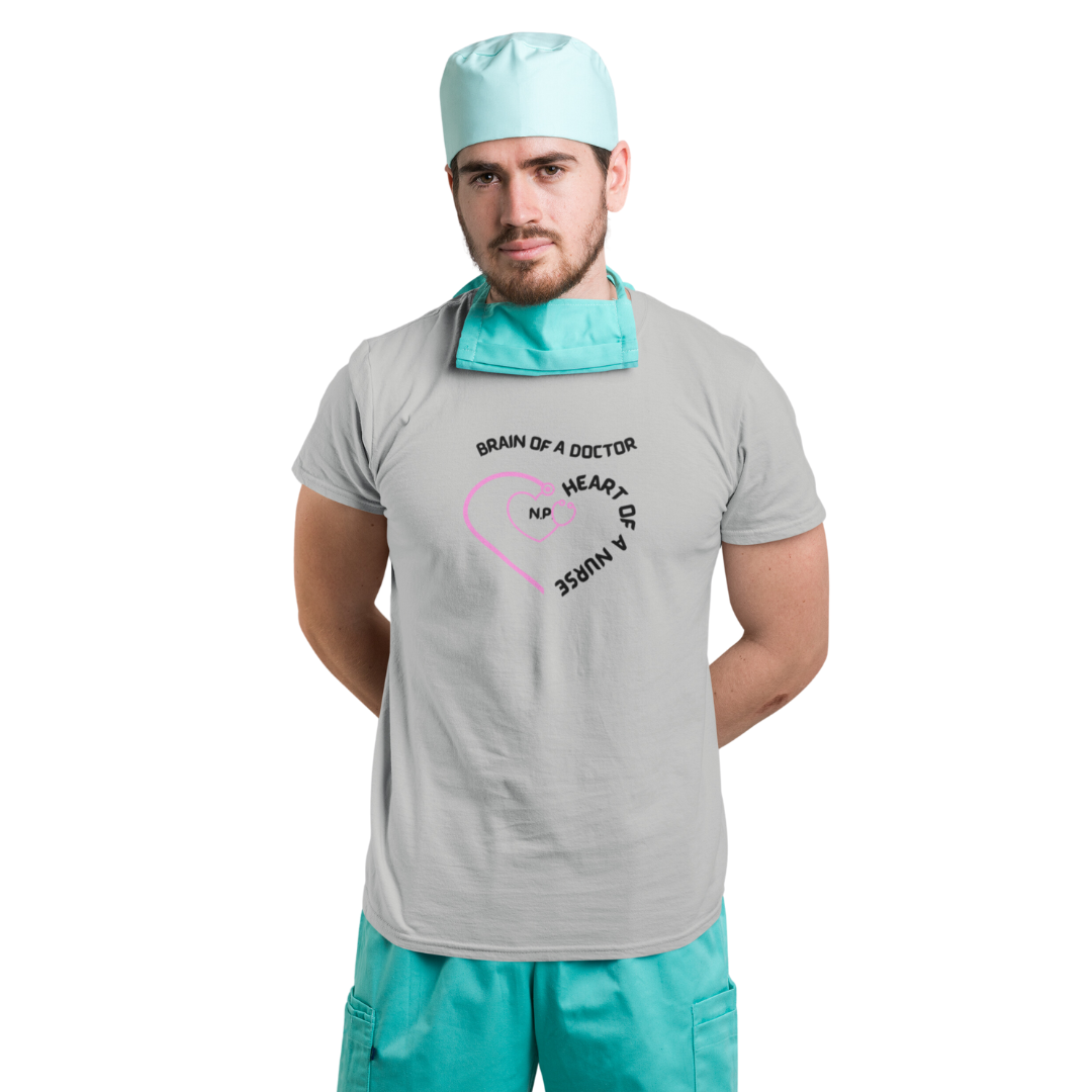 HEART OF A NURSE T SHIRT GIFT FOR NPS