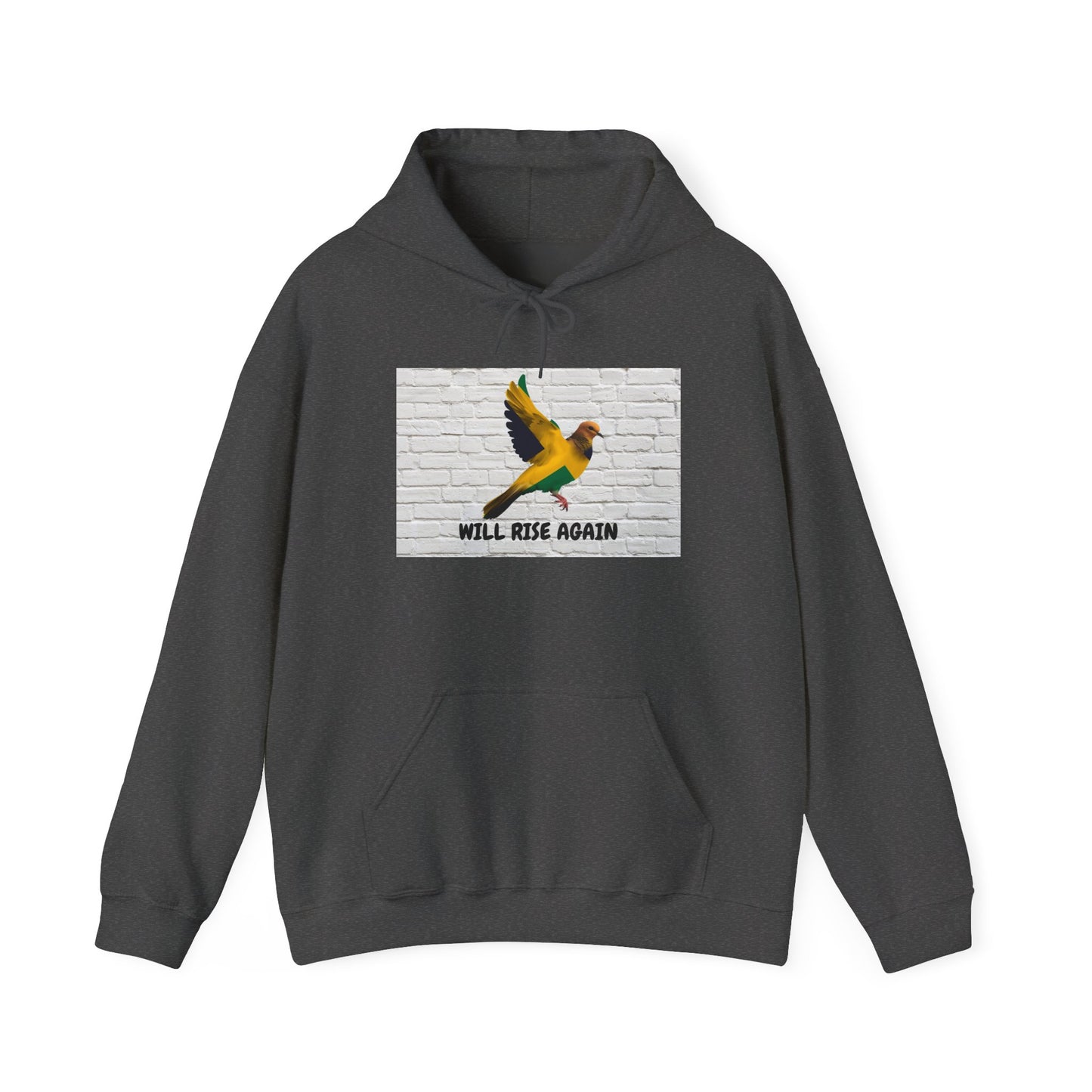 Will Rise Again Bird Graphic  Bird Pullover A