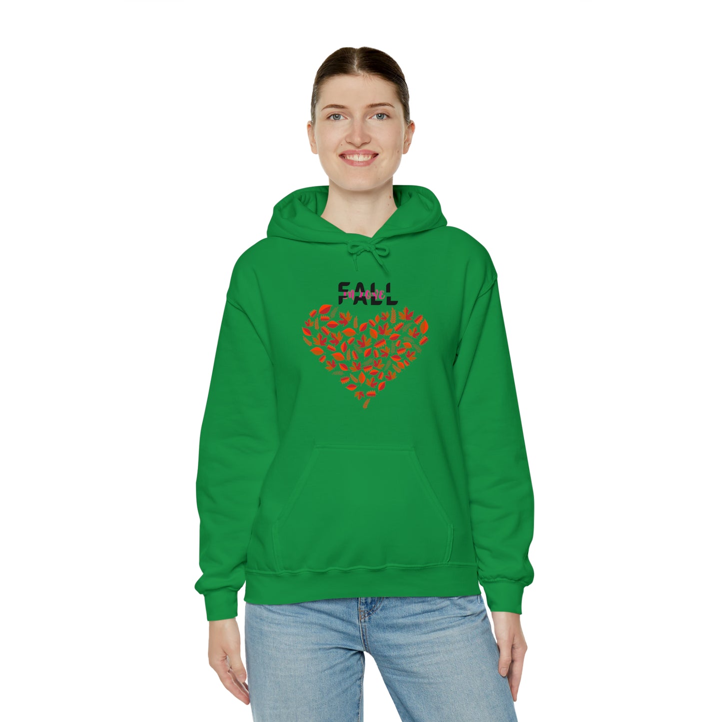 FALL IN LOVE FALL THEME UNISEX HOODIE GIFT