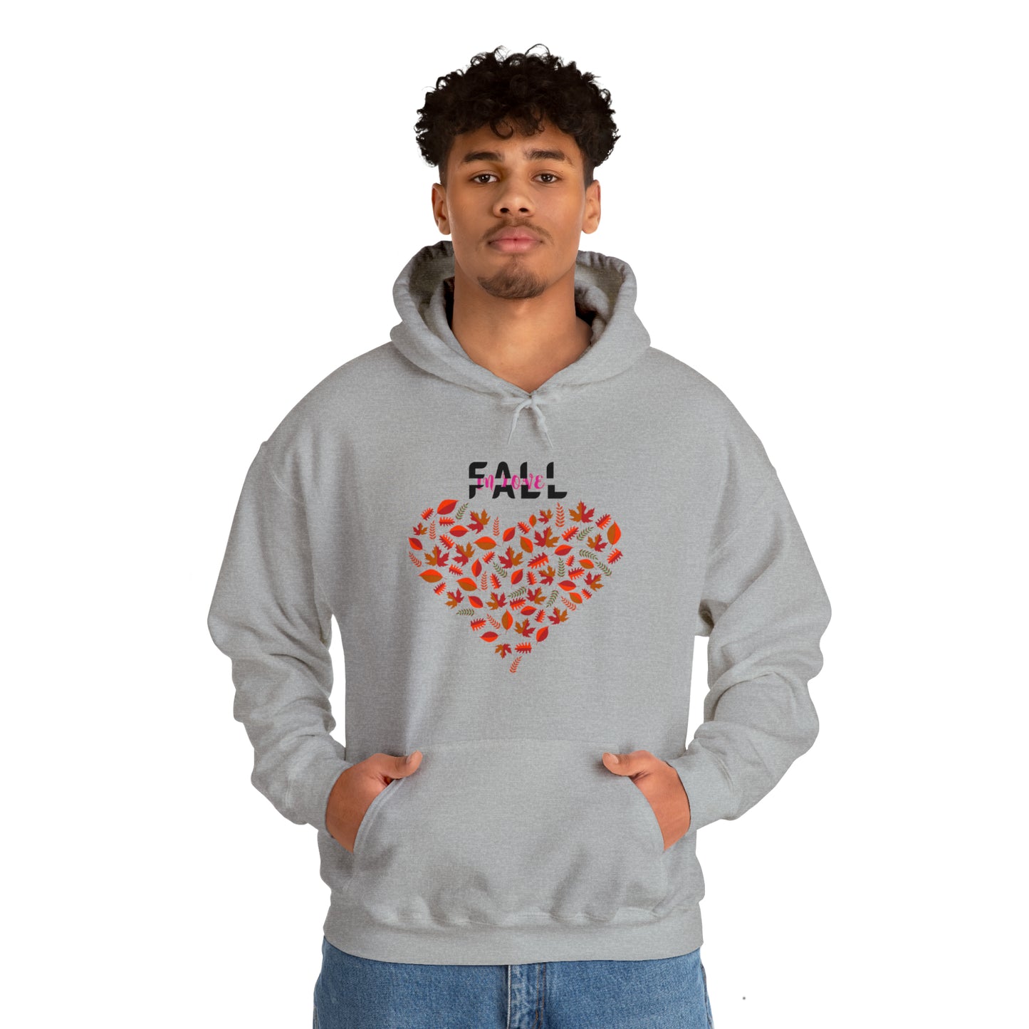 FALL IN LOVE FALL THEME UNISEX HOODIE GIFT