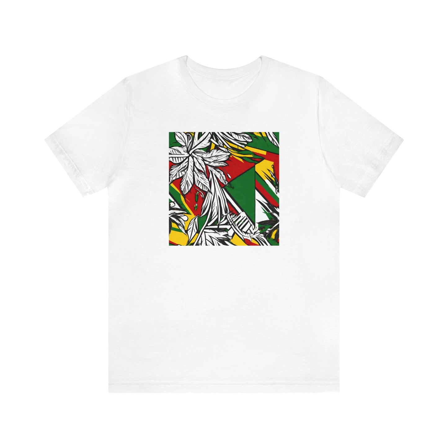 IRIE VYBEZ ROOTS COLOR ABSTRACT ART CREWNECK T SHIRT GIFT