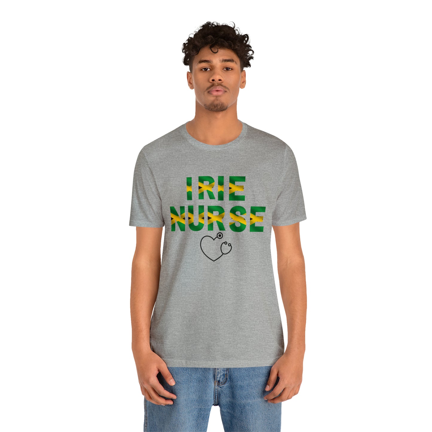 JAMAICAN NURSE IRIE NURSE CREWNECK T SHIRT GIFT