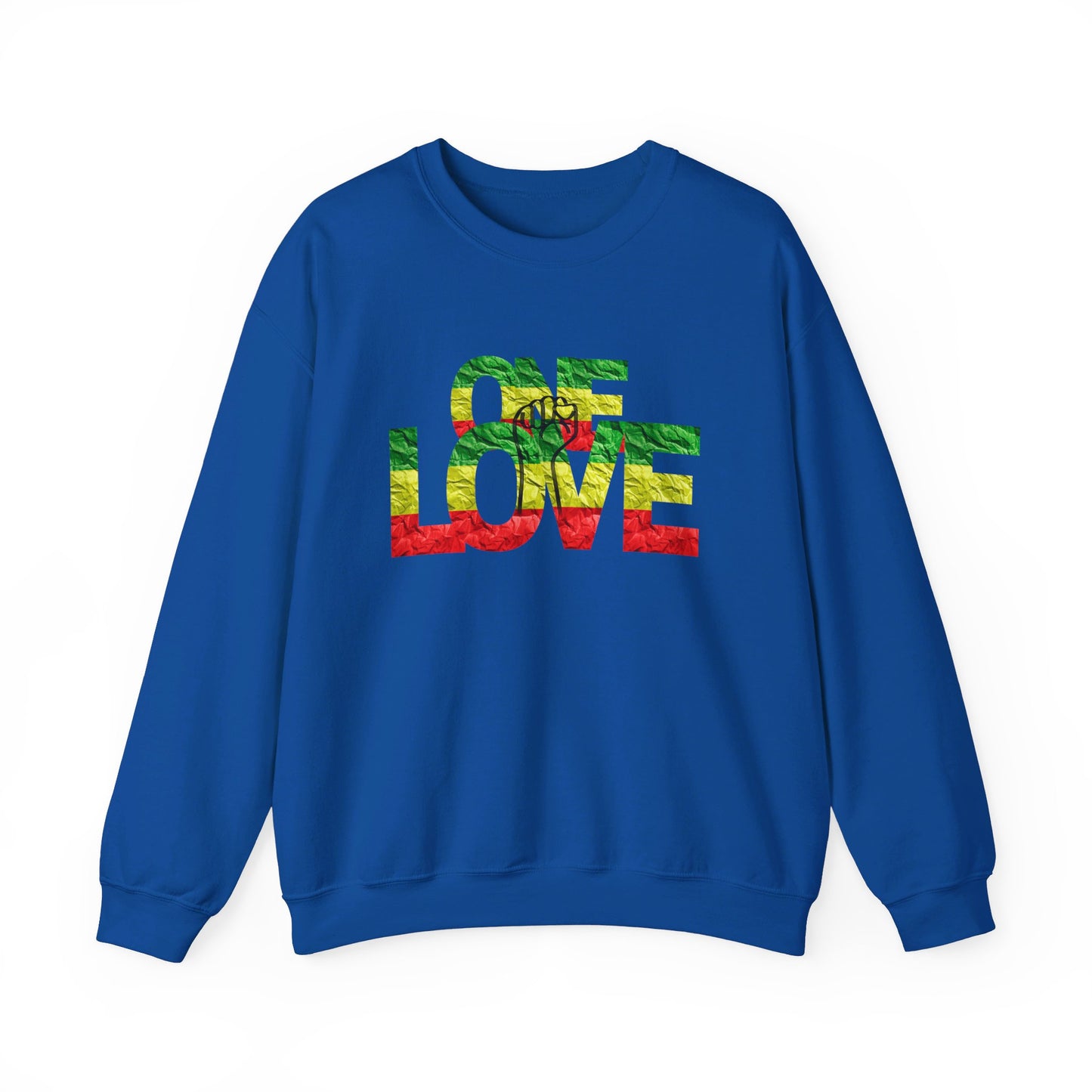 ONE LOVE POWER STATEMENT CREWNECK SWEATSHIRT GIFT