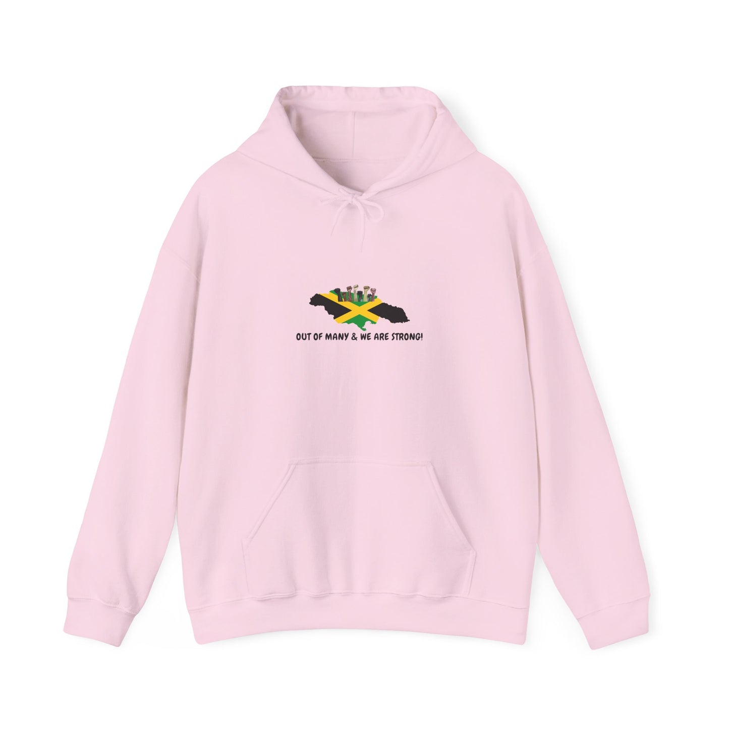 Jamaica Pride Hoodie – "Out of Many, We Are Strong"