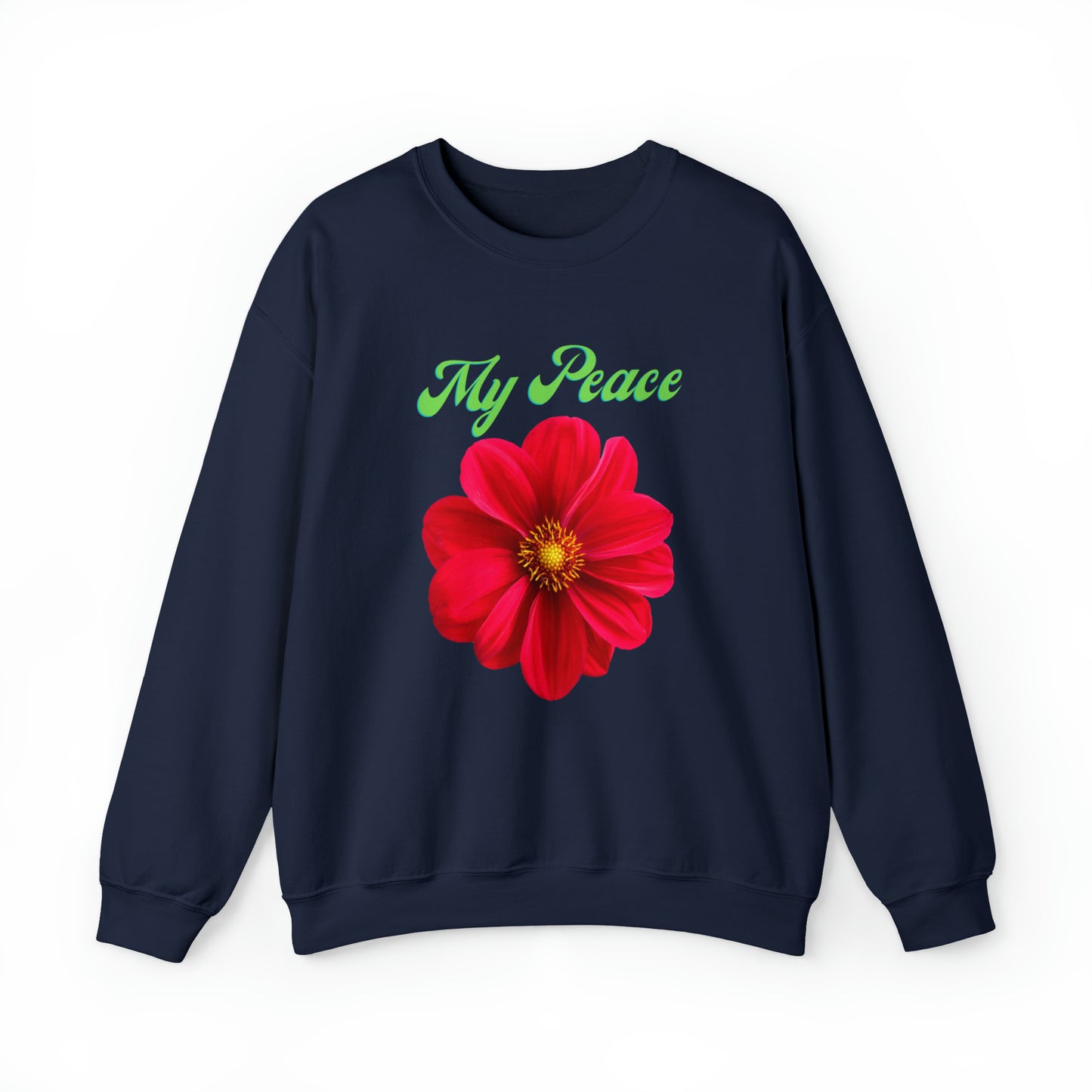 Red Flower design Statement sweatshirt Gift