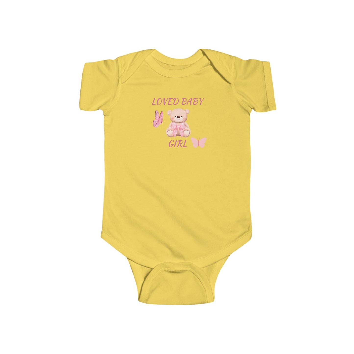 BABY GIRL LOVED BODY SUIT FOR INFANT GIRL