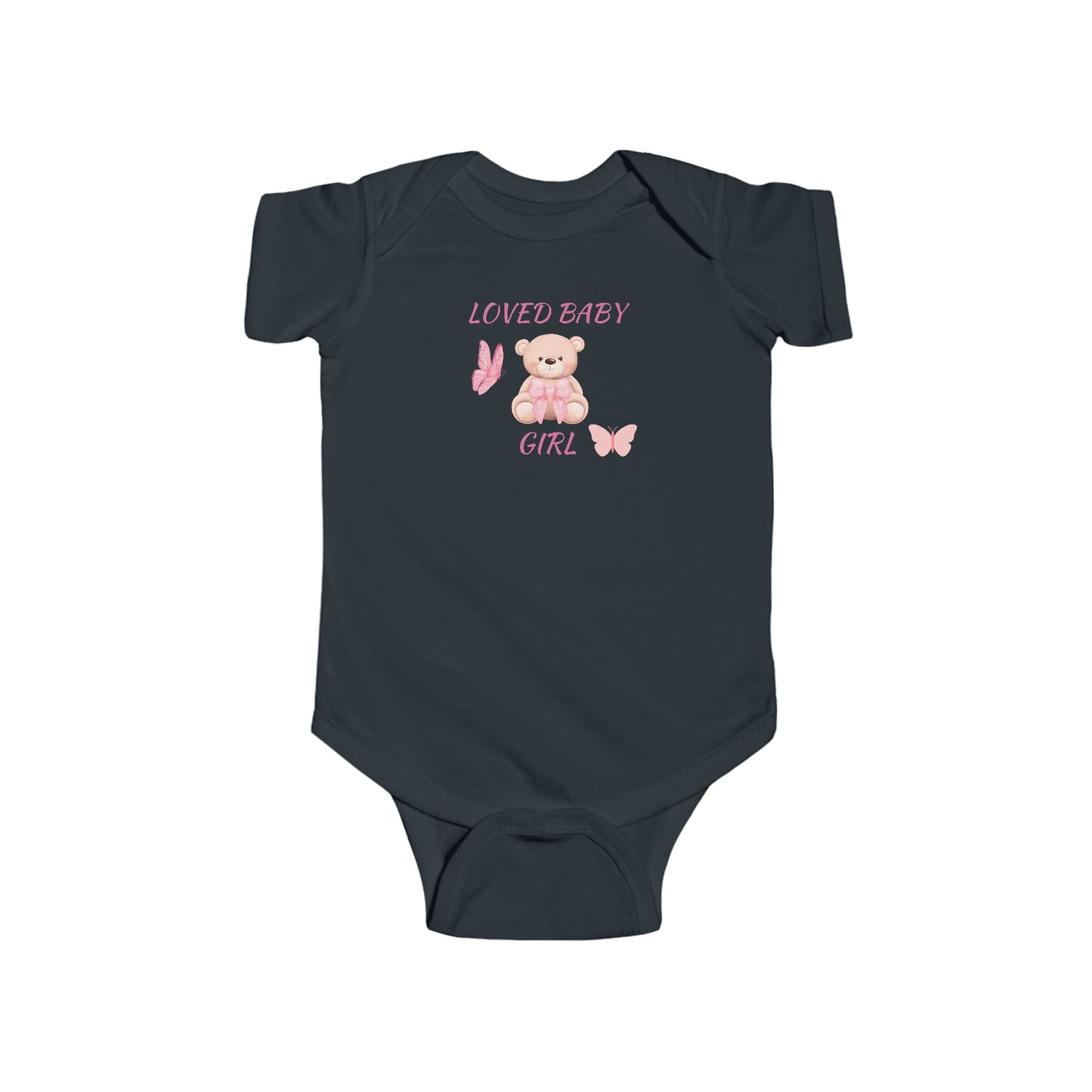 BABY GIRL LOVED BODY SUIT FOR INFANT GIRL