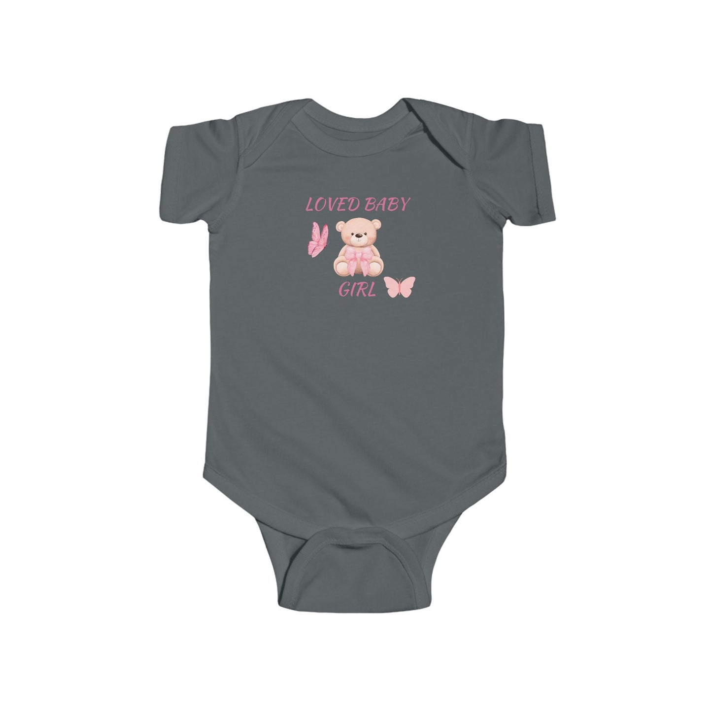 BABY GIRL LOVED BODY SUIT FOR INFANT GIRL