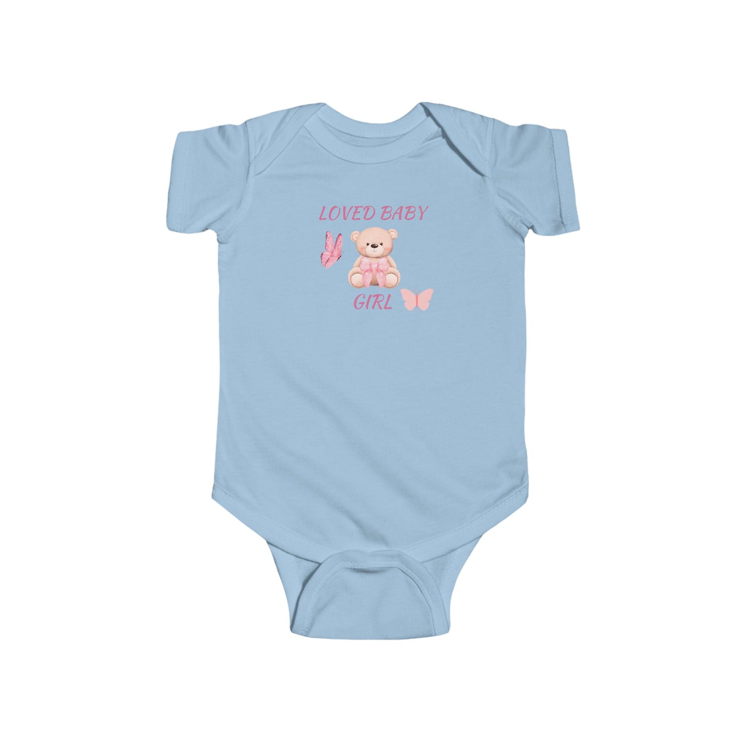 BABY GIRL LOVED BODY SUIT FOR INFANT GIRL