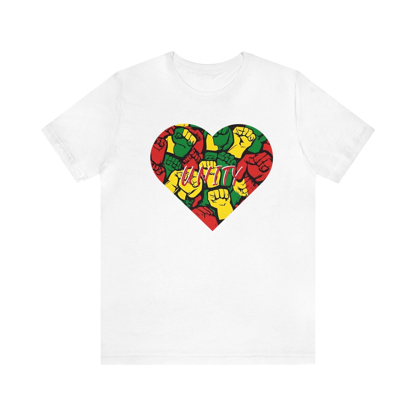 UNITY AND POWER REGGAE VYBE SHORT SLEEVE T SHIRT