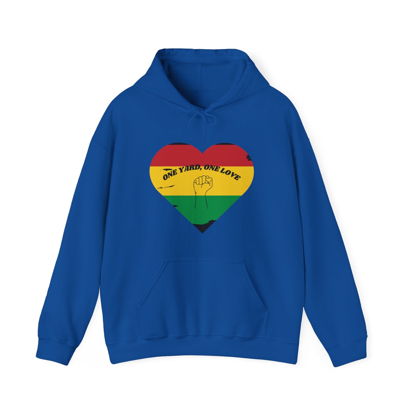 ONE YARD ONE LOVE POWER HOODED SWEATSHIRT GIFT