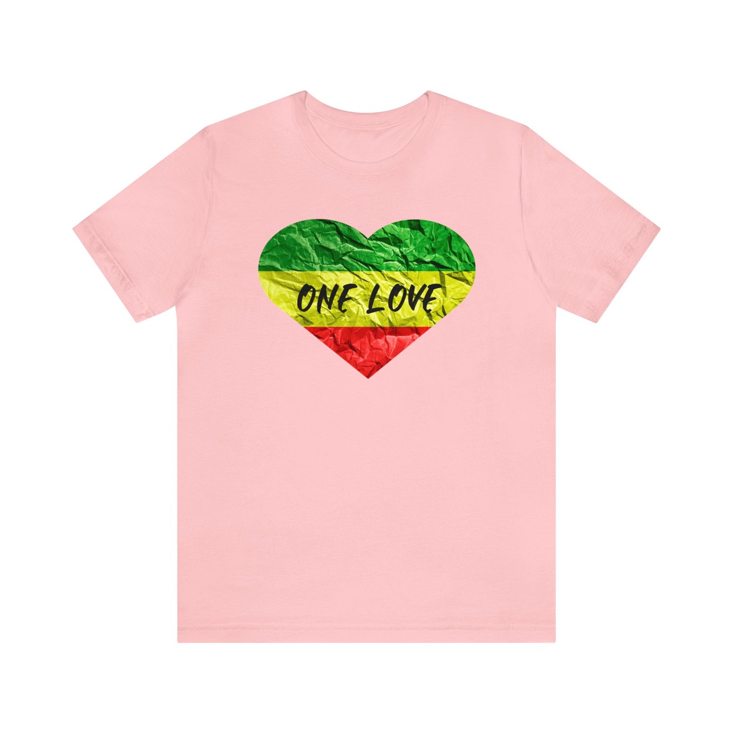 REGGAE ONE LOVE ROOTS SHORT SLEEVE TEE SHIRT GIFT