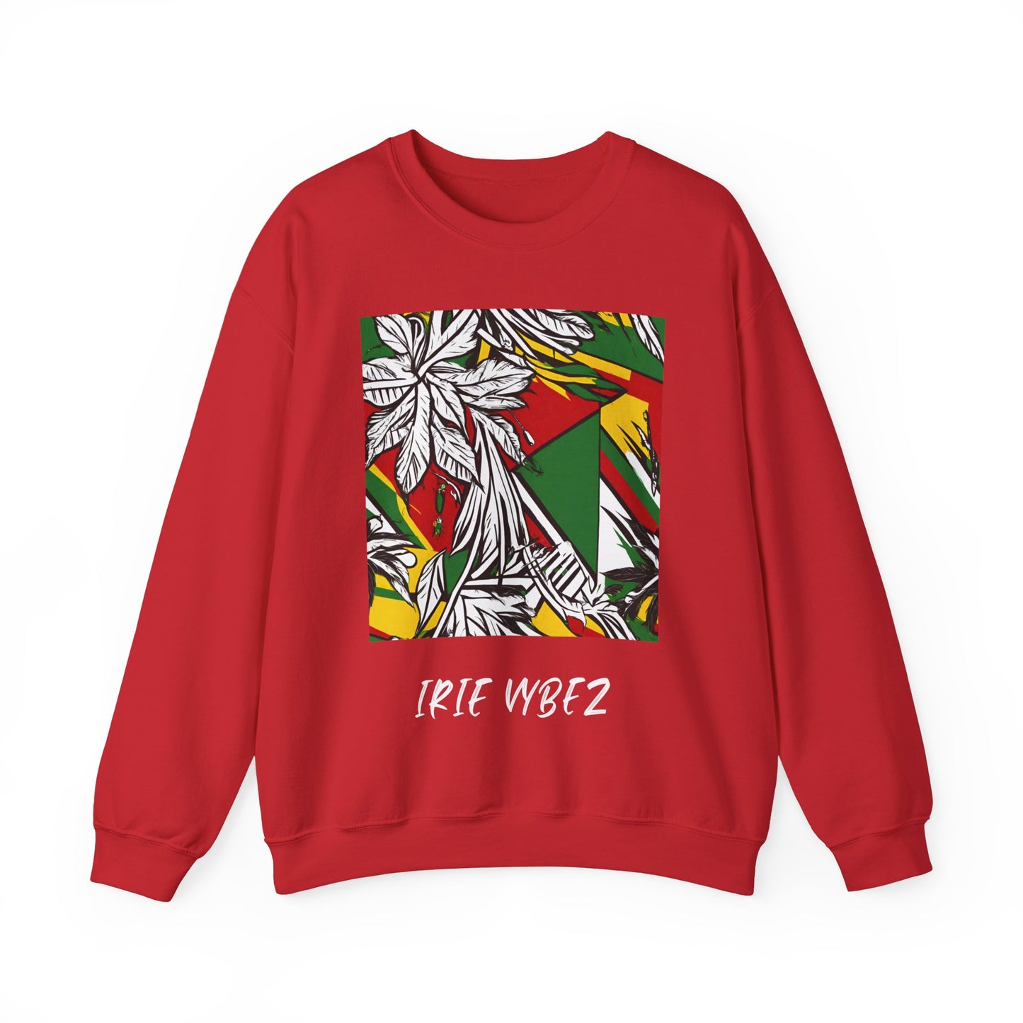 IRIE VYBEZ GRAPHIC ART CREWNECK SWEATSHIRT