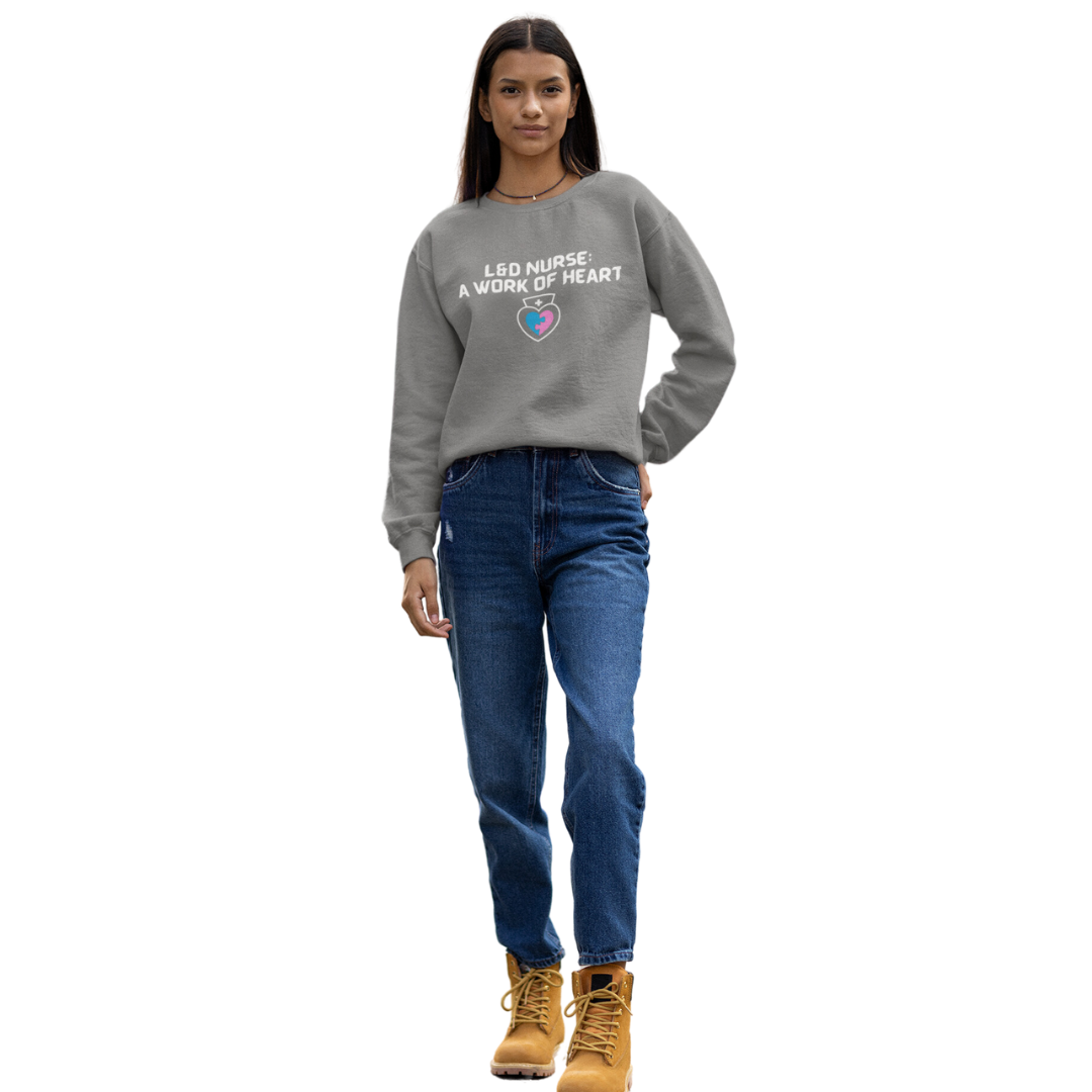 L AND D NURSE SWEATSHIRT GIFT