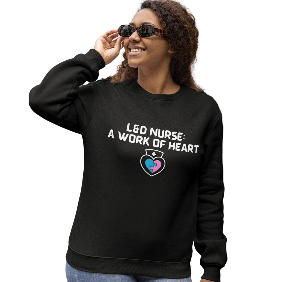 L AND D NURSE SWEATSHIRT GIFT