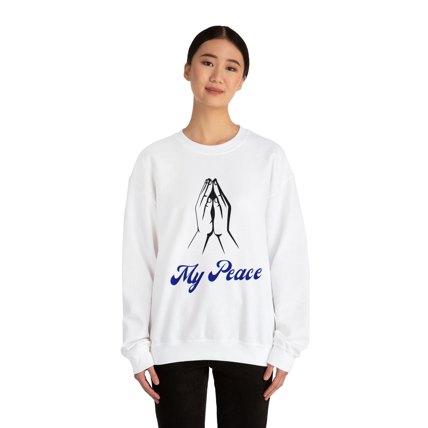 Praying Hands crewneck sweatshirt gift