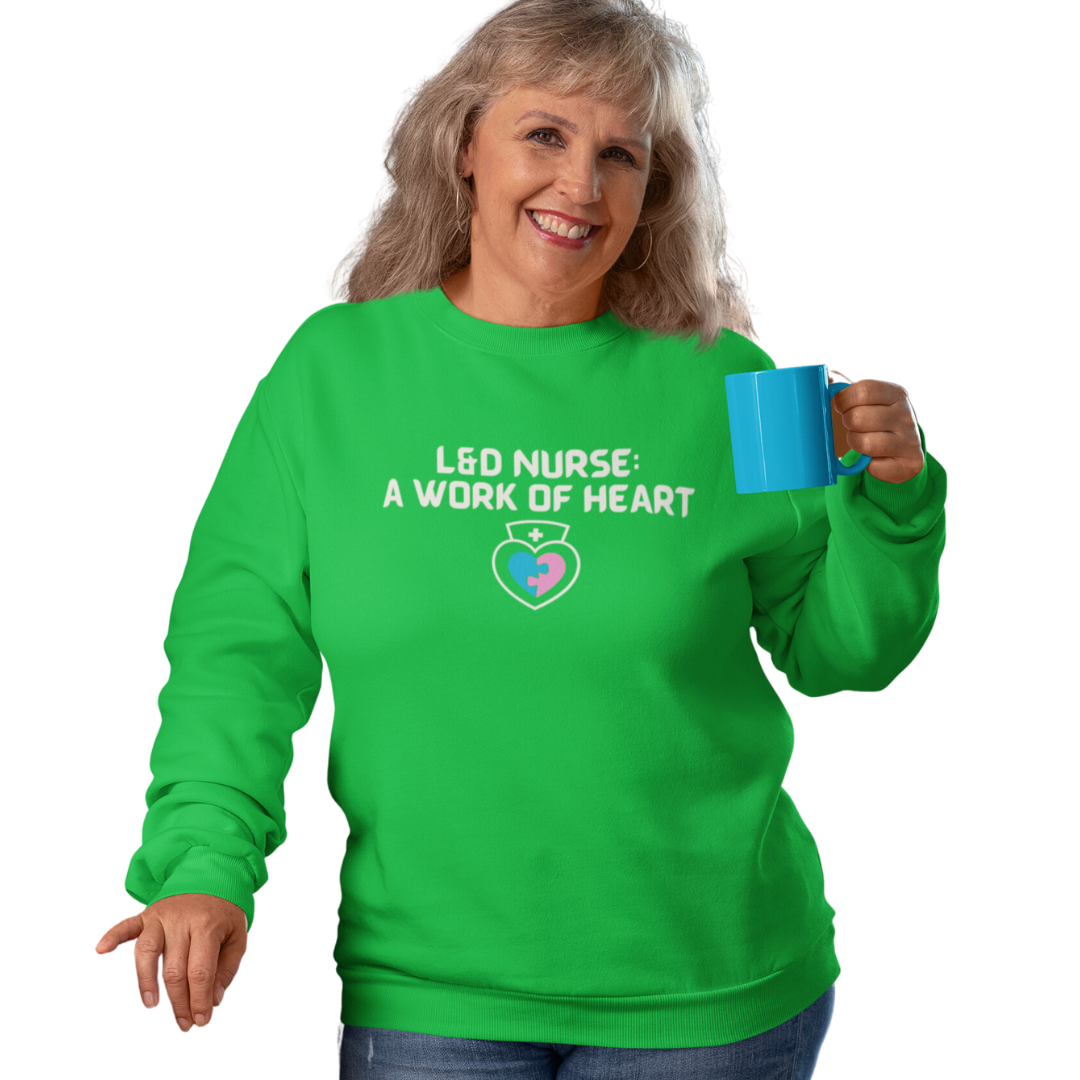 L AND D NURSE SWEATSHIRT GIFT