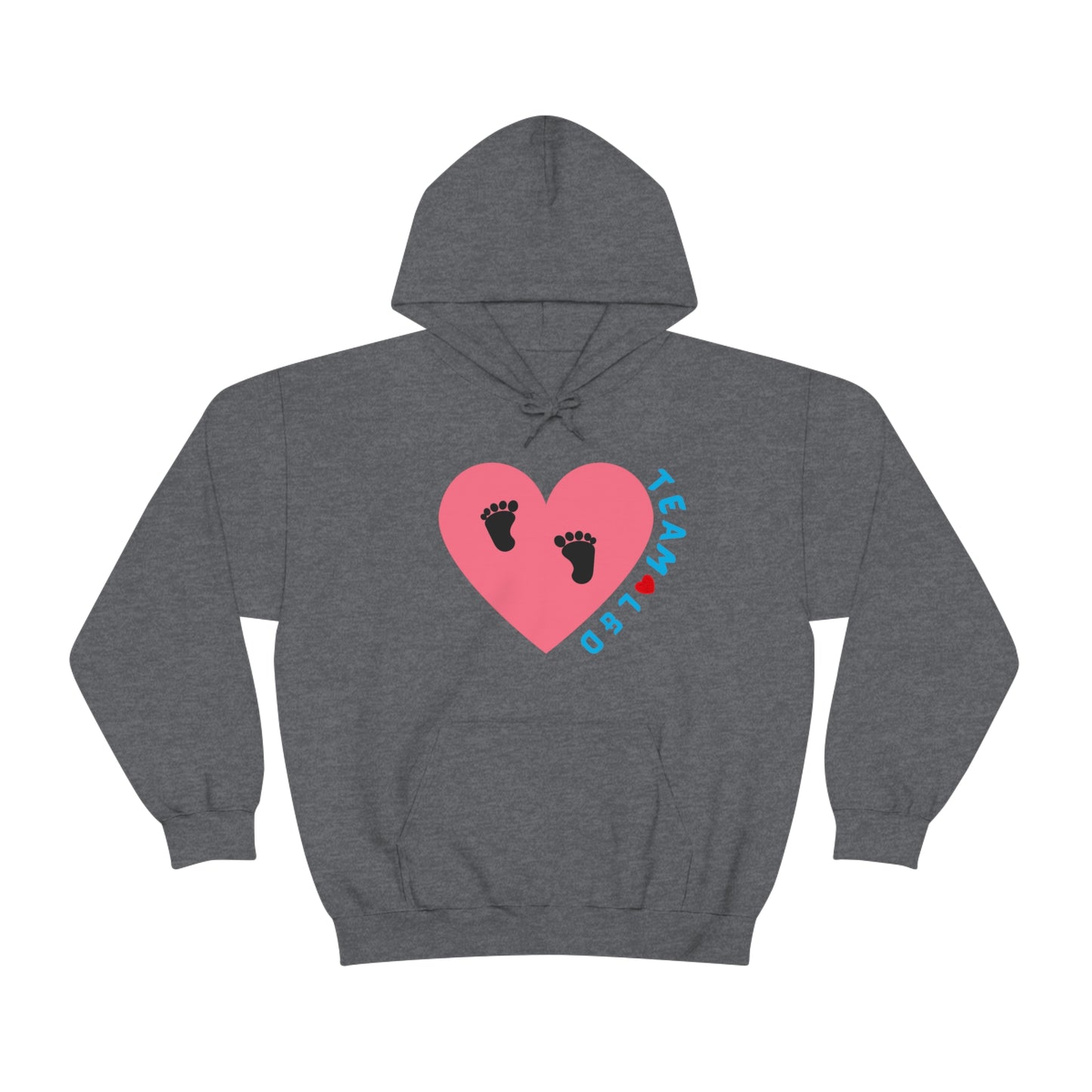 TEAM L AND D UNISEX HOODIE GIFT FOR LABOR AND DELIVERY NURSES