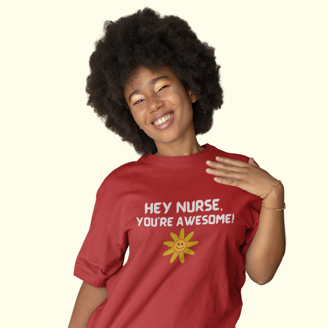 NURSE THEME SHORT SLEEVE T SHIRT GIFT