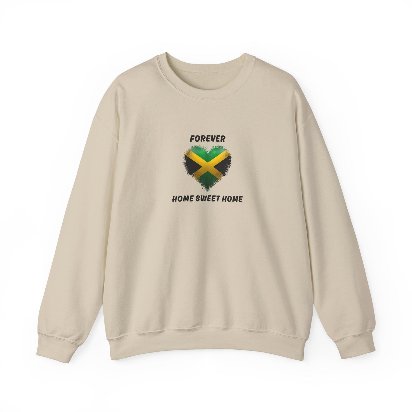 Love Jamaica Heart Crewneck Sweatshirt