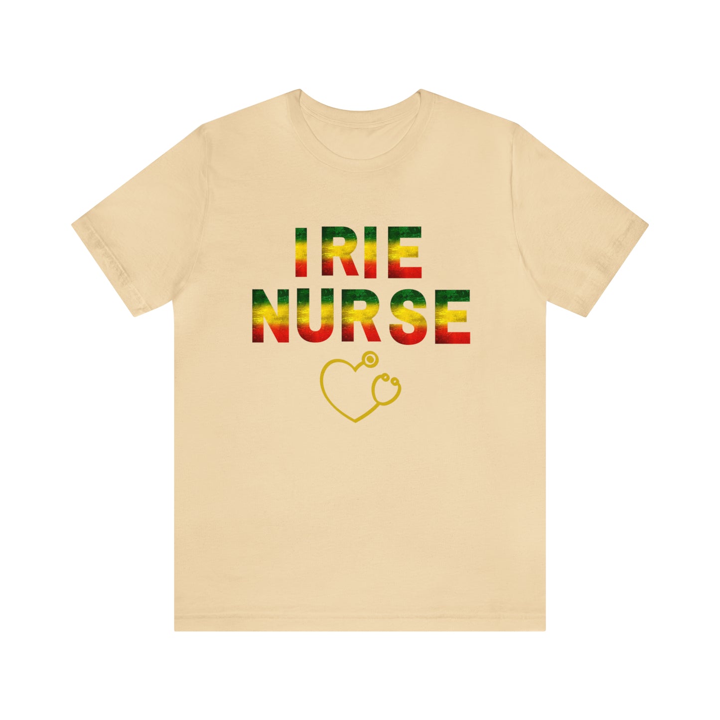 UNISEX SHORT SLEEVE IRIE NURSE T SHIRT GIFT