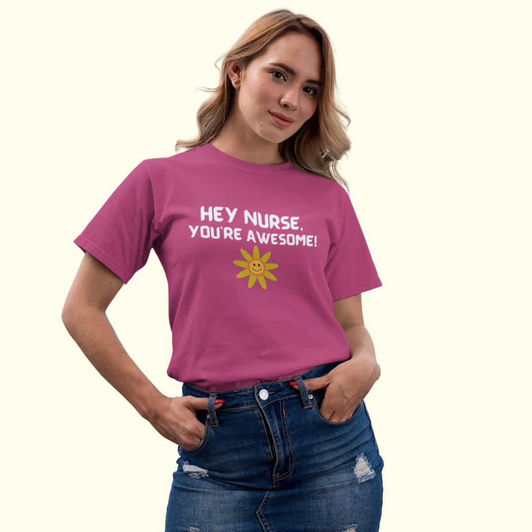 NURSE THEME SHORT SLEEVE T SHIRT GIFT