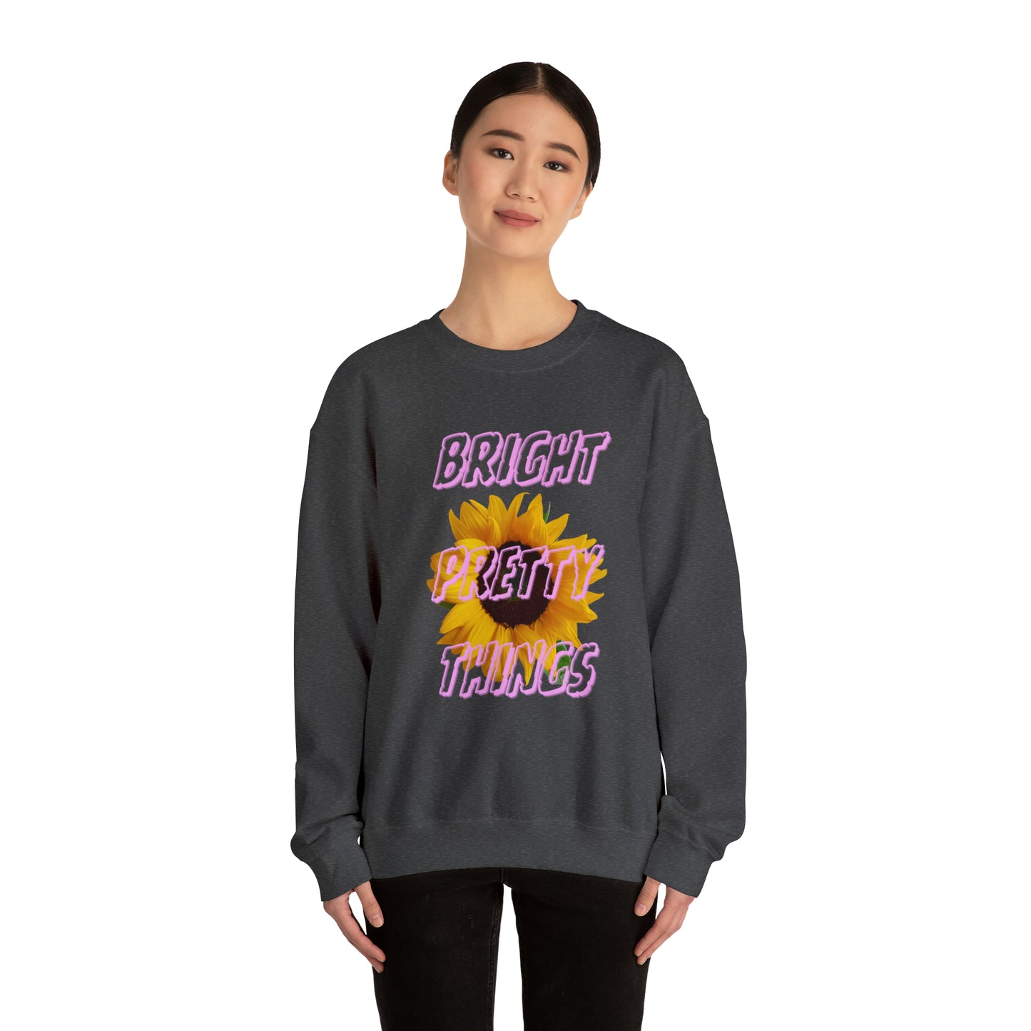 Bright Pretty Things Sunflower Design Sweatshirt Gift