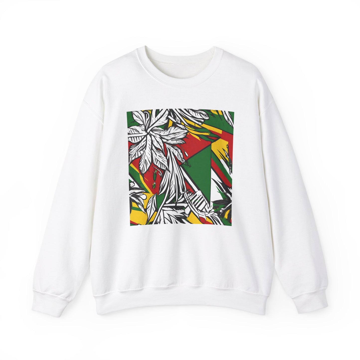 IRIE VYBEZ GRAPHIC ART CREWNECK SWEATSHIRT