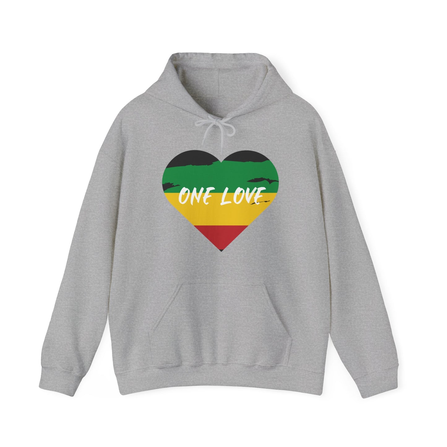 ONE LOVE HOODED SWEATSHIRT FRIEND GIFT