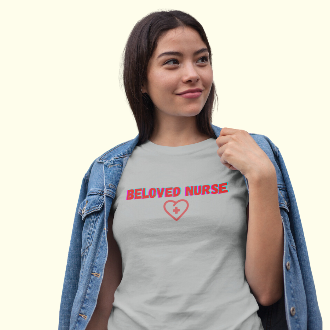 BELOVED NURSE CREWNECK T SHIRT GIFT