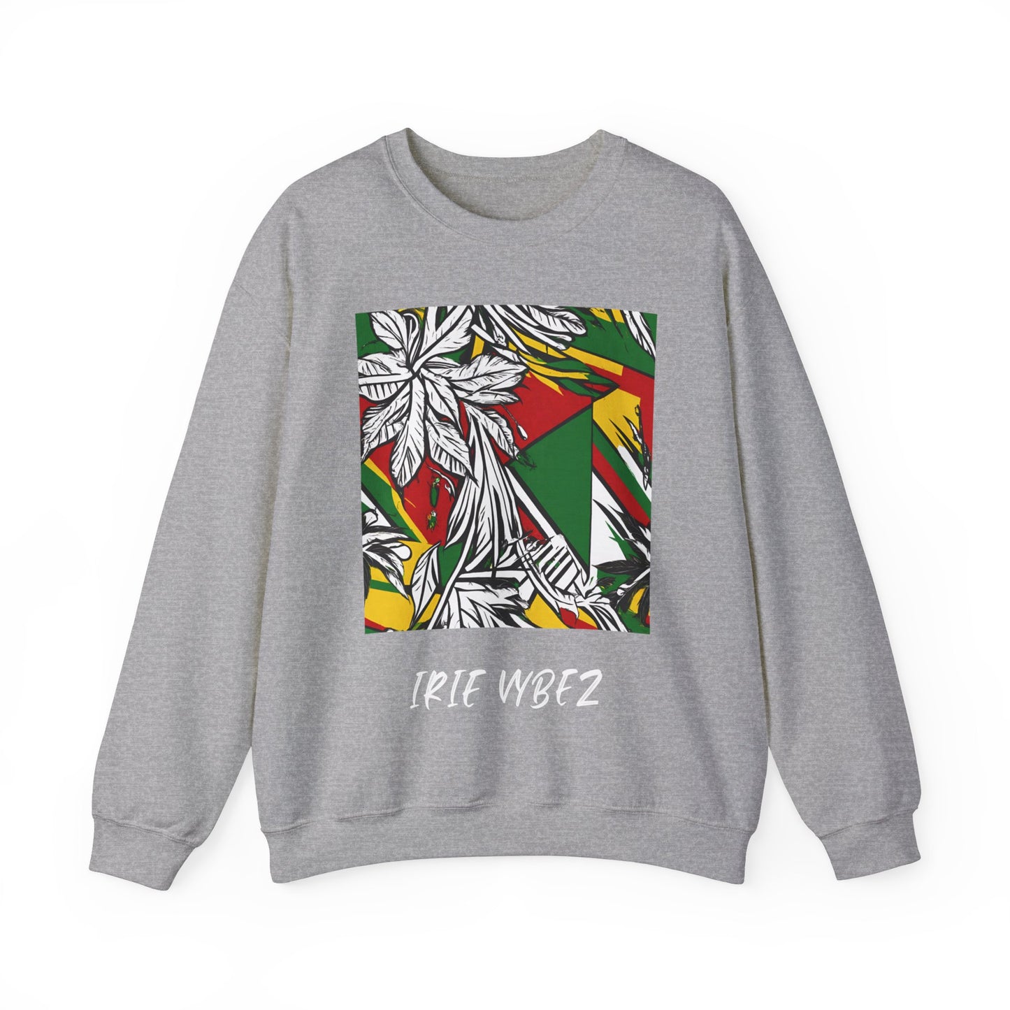 IRIE VYBEZ GRAPHIC ART CREWNECK SWEATSHIRT